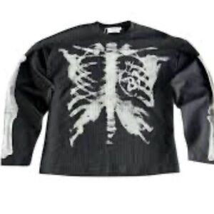 NWT, Men’s, Supermade graphic waffle sweatshirt, J69